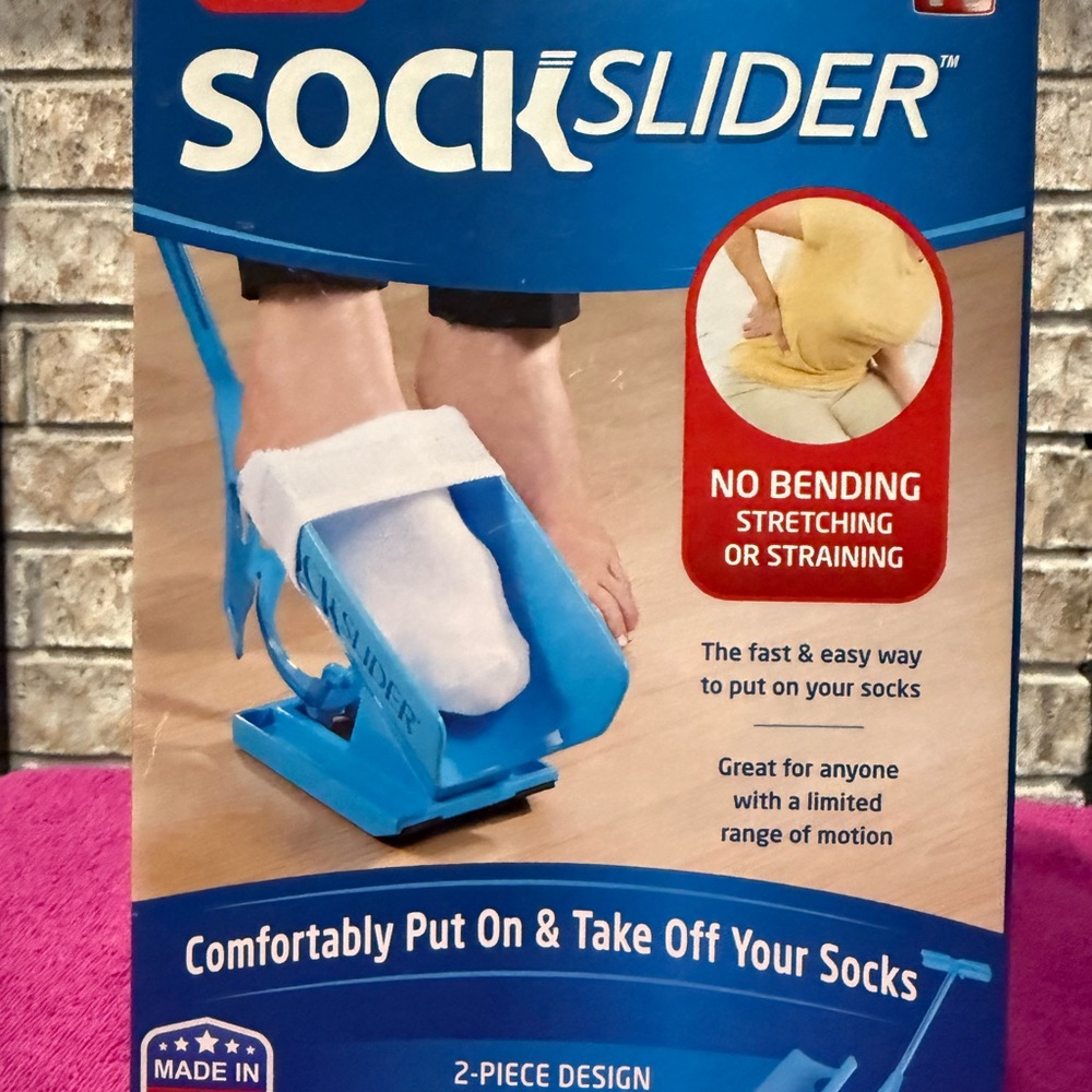 As Seen On TV Blue Casual Socks
